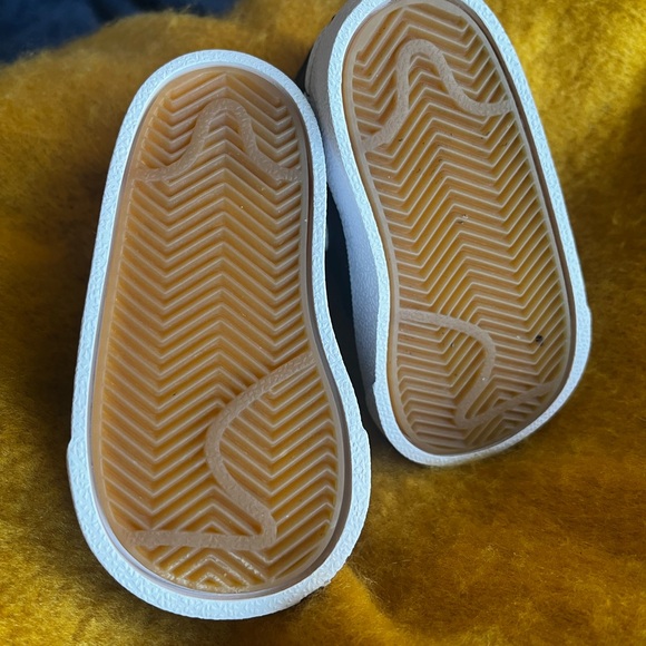 Toddler's Nike Blazer Mid '77 Black/White-White (DA4088 002) 4C - Picture 4 of 7